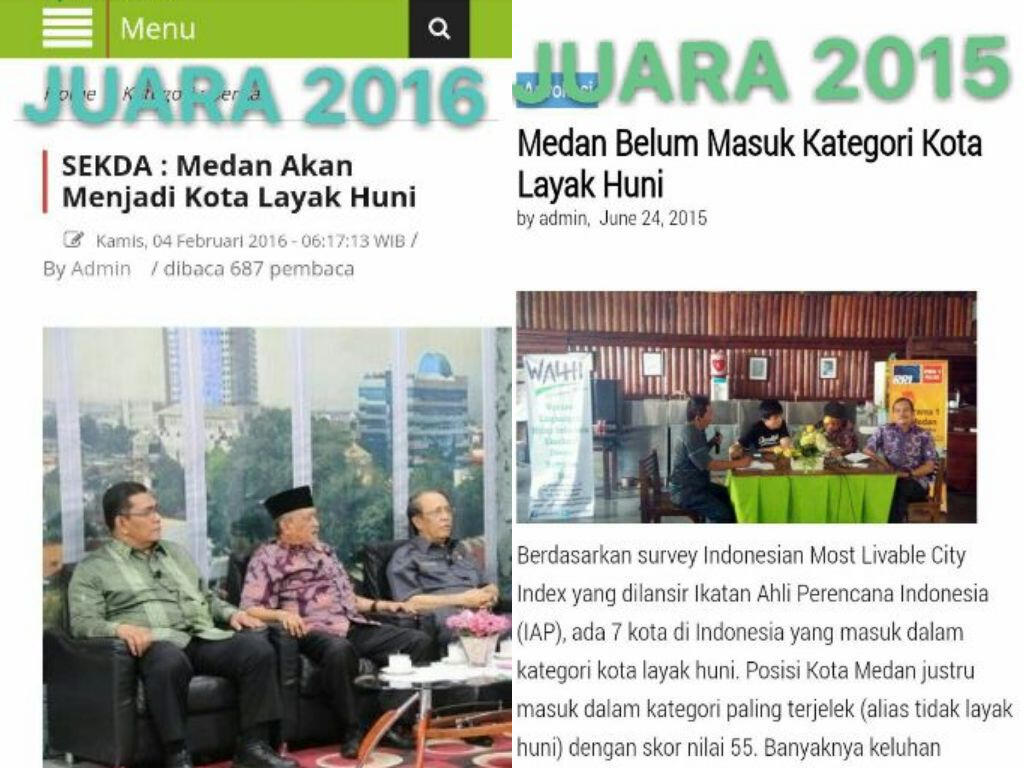 Medan Genap 427 Tahun, Infrastruktur Buruk, Ini Kata Wali Kota
