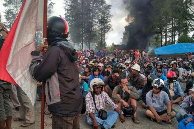 Kerusuhan di PT Freeport makin Meluaaas !