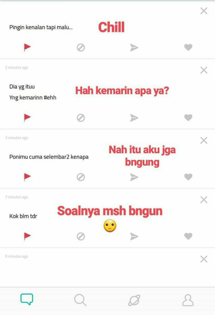 SARAHAH: Aplikasi feedback bukan tanya jawab