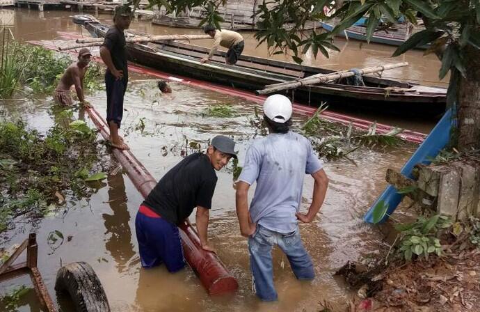 Foto : Perjuangan Memerdekakan Pelosok Kalimantan dari Gelap Gulita