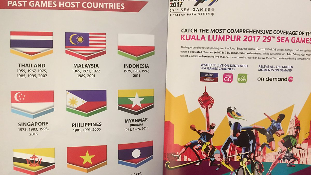 Sebegitu Hinanyakah Indonesia Bagi Malaysia Hingga Pura-Pura Lupa Warna Bendera?