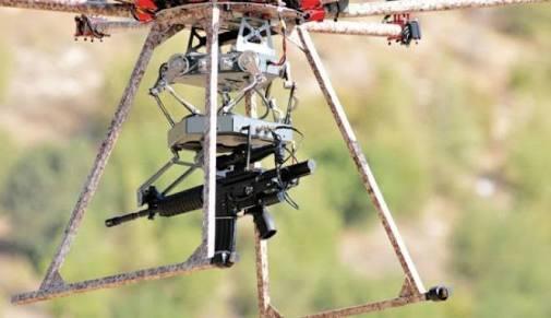 Drone Pembunuh Buatan Israel Bersenjata Peluru Senapan Genggam &amp; Sniper