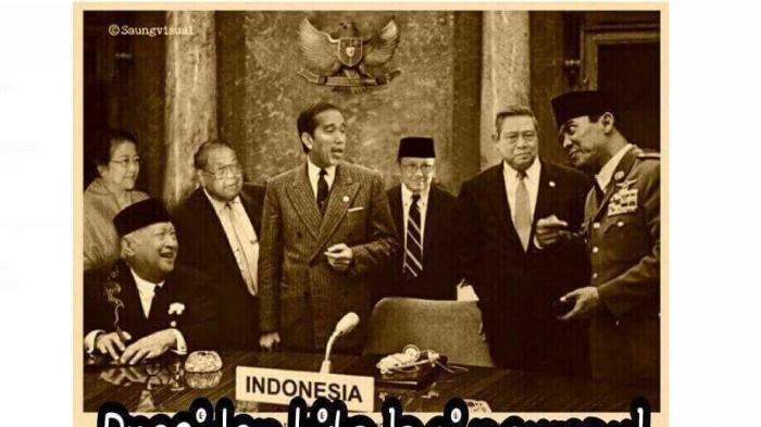 Lengkap! 7 Potret Presiden Indonesia Bersama Keluarga, Mulai Soekarno ...