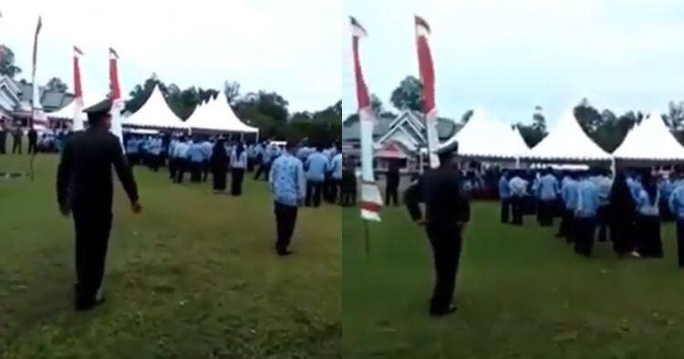 Beredar video Mayor TNI semprot PNS yang malas-malasan upacara HUT RI