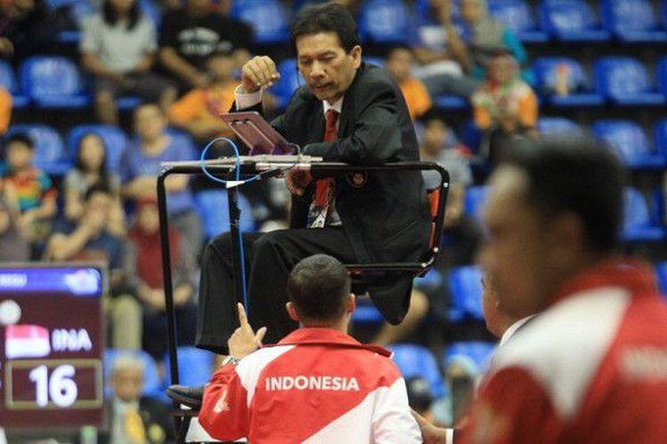 Merasa Dicurangi Wasit, Tim Sepak Takraw Putri
Pilih Walk Out