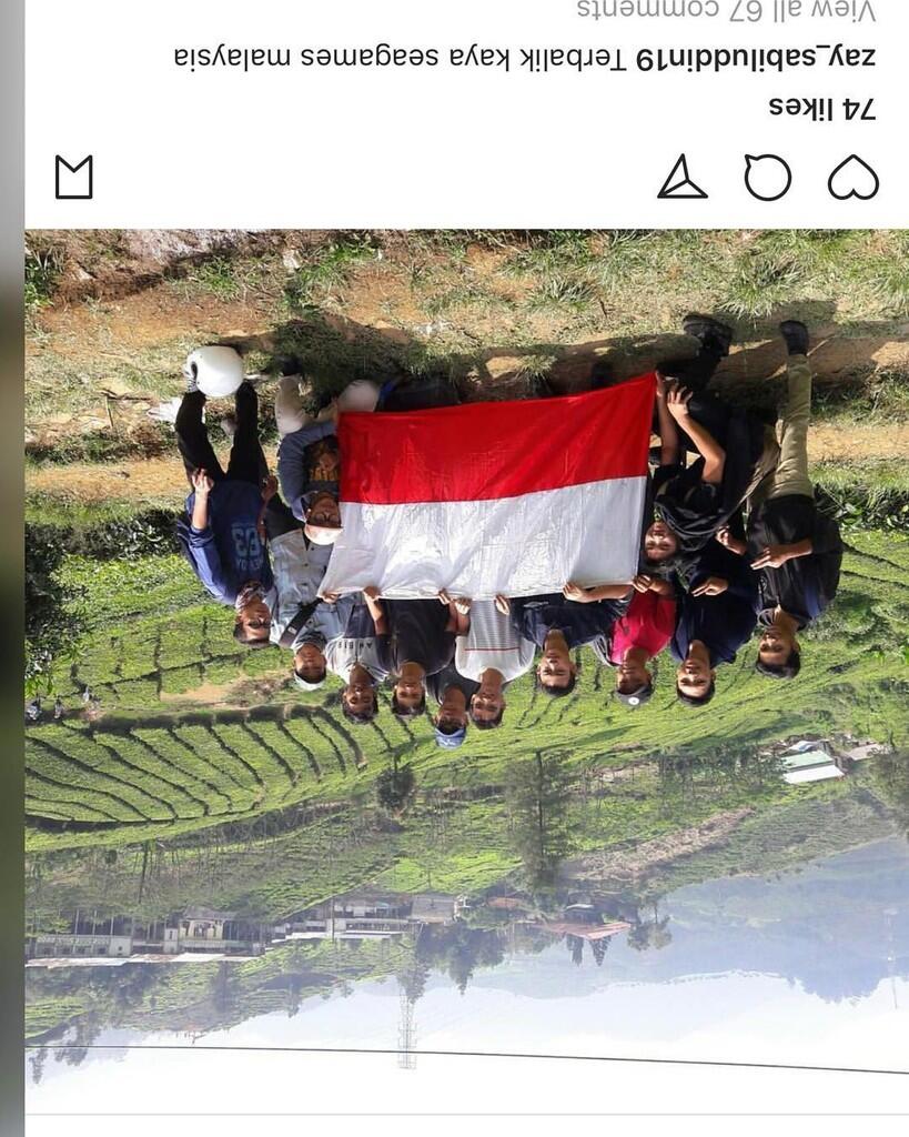 Ikut-ikutan Pasang Bendera RI Terbalik, Sekelompok Remaja Minta Maaf