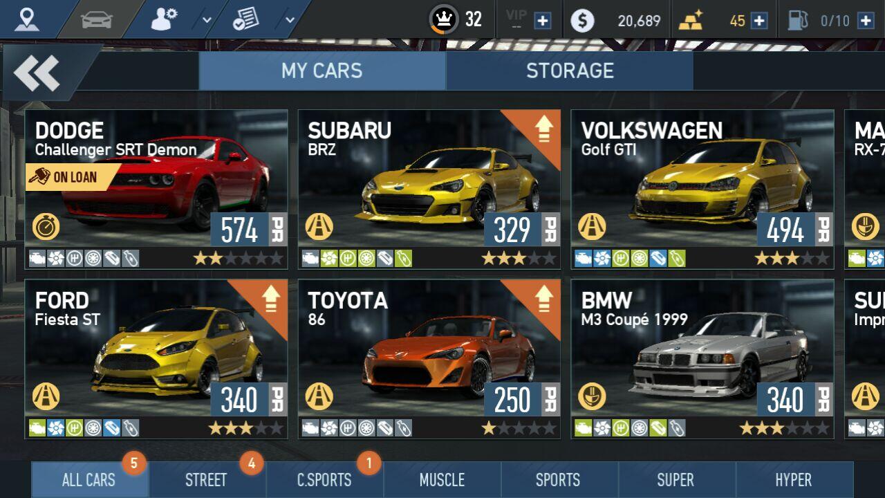 Купить Аккаунт Nfs No Limits