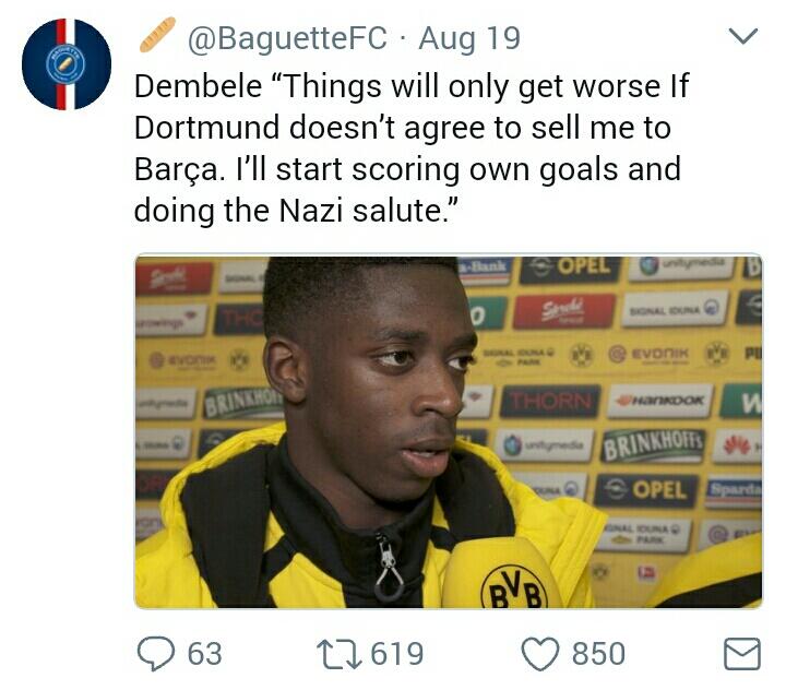 &#91;English Inside&#93; Buat Para Pecinta Bola, Masuk!! Kumpulan Tweet Lucu Dari @baguettefc