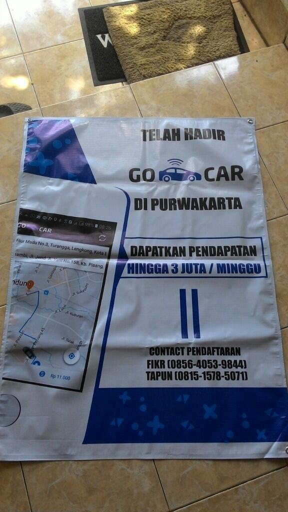 Pendaftaran Grab car (dapet free 50rb) dan Gocar seluruh indonesia