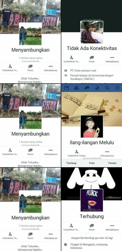 15 Kombinasi nama Facebook ini gereget, bikin tawamu nggak habis-habis