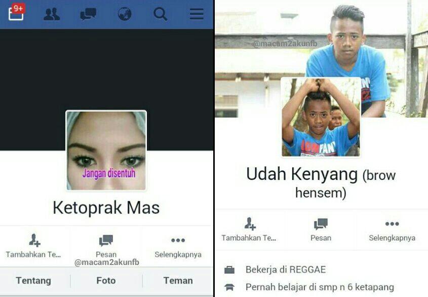 15 Kombinasi nama Facebook ini gereget, bikin tawamu nggak habis-habis