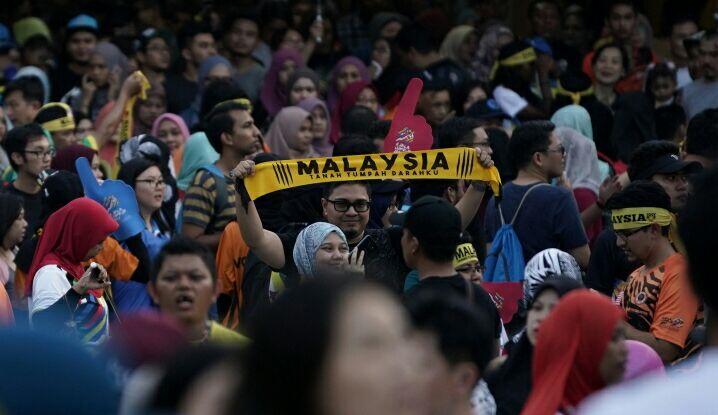 Hoax! Video Fans Malaysia di Sea Games Soraki Indonesia Itu Anj*ng!