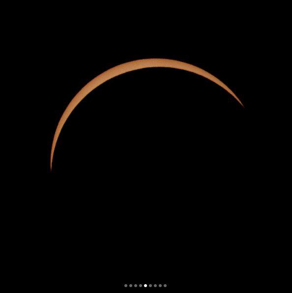 Penampakan Solar Eclipse 2017 