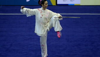 Lindswell Tambah Emas
Indonesia dari Cabang Wushu