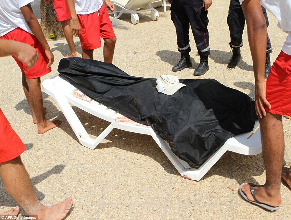  Horror on the beach: At least 15 Britons confirmed dead in Tunisian massacre as it e