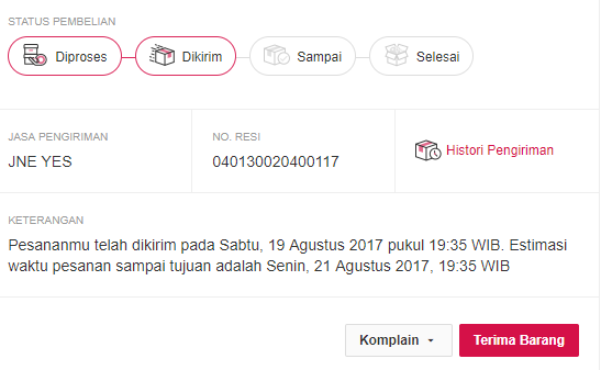 JNE Payah