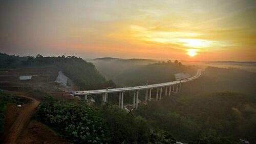 Indahnya Jalan Tol Bawen-Salatiga yang Akan Diresmikan