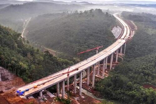 Indahnya Jalan Tol Bawen-Salatiga yang Akan Diresmikan