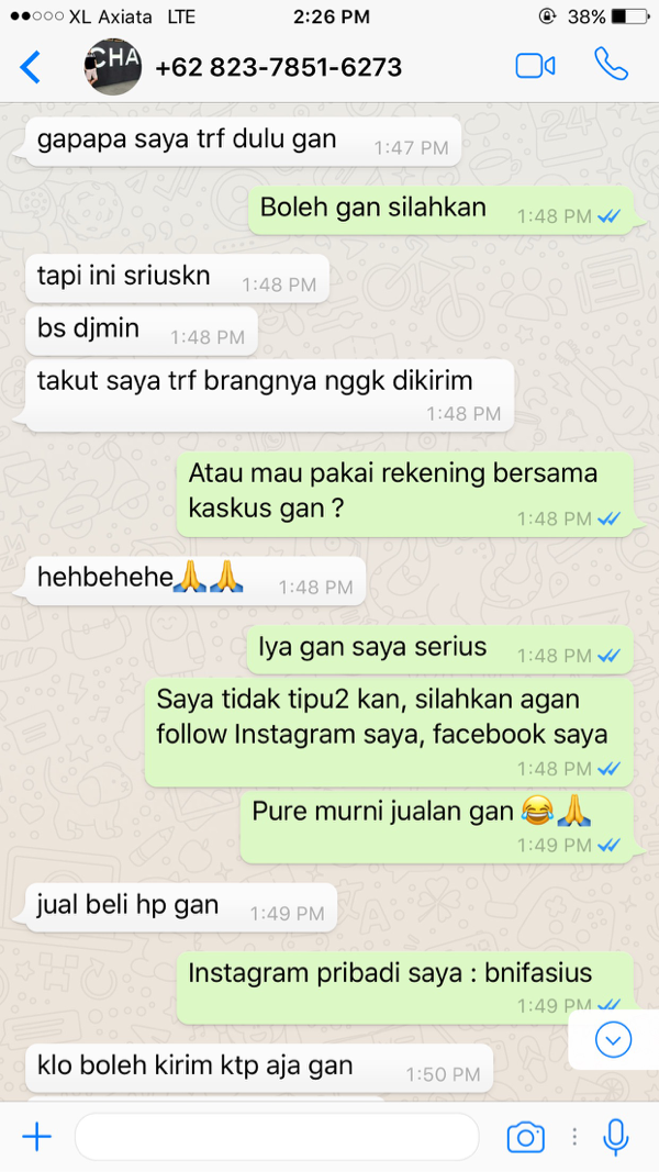 Nyaris Ditipu oleh Oky Kukuh