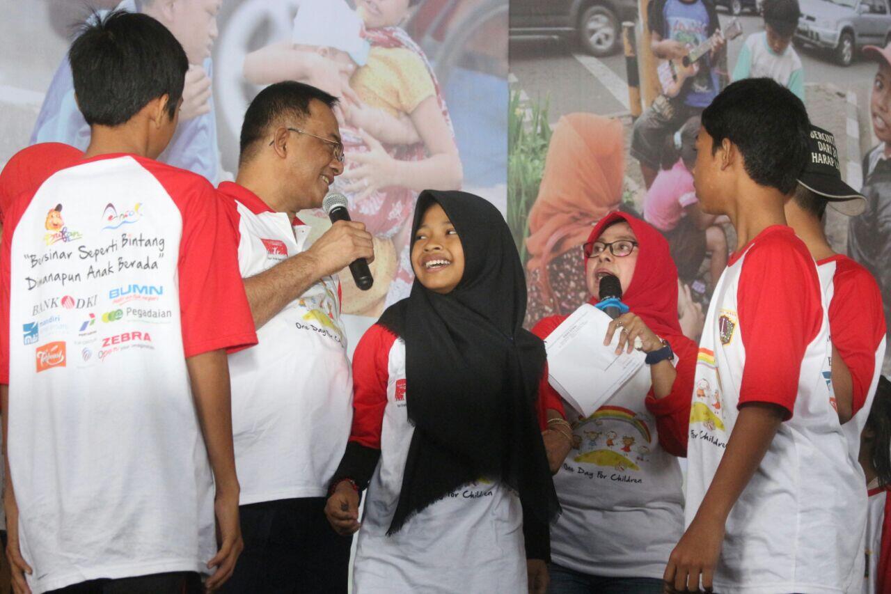 Ribuan Anak Tidak Mampu DKI Rekreasi Gratis di Ancol