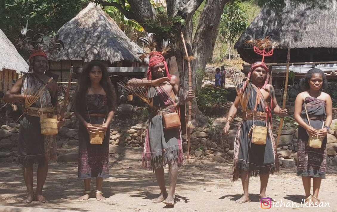 Pulau Alor - Upacara 17 Agustus di Nusa Tenggara Timur Indonesia