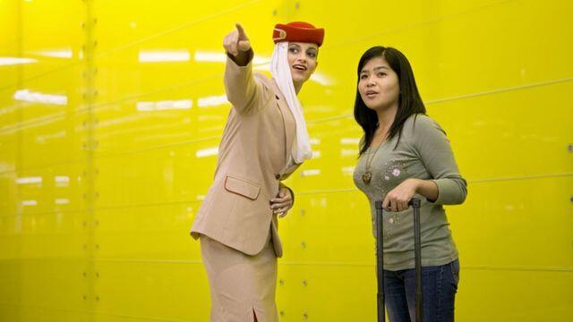 Bandara di Dubai memakai Bahasa Jawa untuk informasi penerbangan.