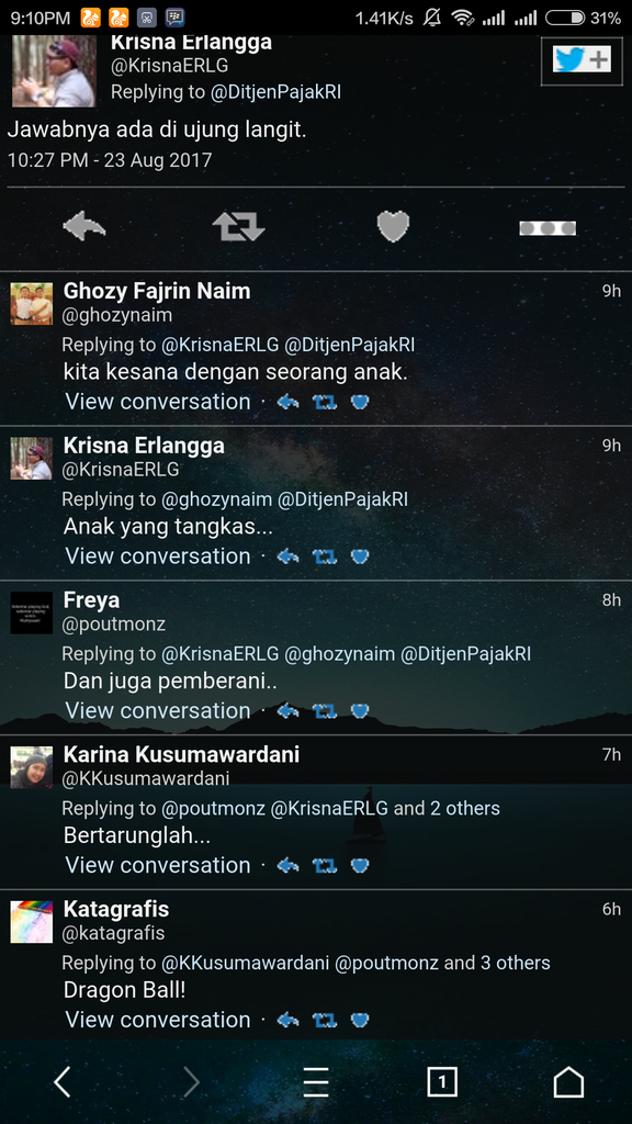 Kocaknya Tweet Ditjen Pajak RI