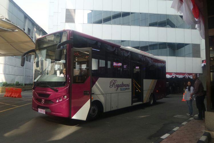 PT Transjakarta Pamerkan Royaltrans, Bus Transjakarta untuk Mereka yang Merasa Kaya