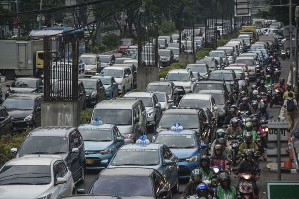 Kabar Larangan Motor Masuk Rasuna Said Masih Belum Pasti