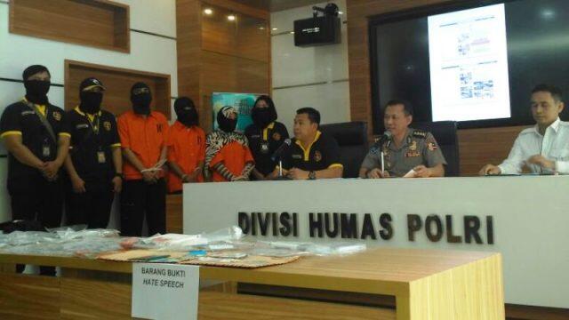 Sindikat Penjual Isu SARA ‘Saracen’ di Facebook Diciduk