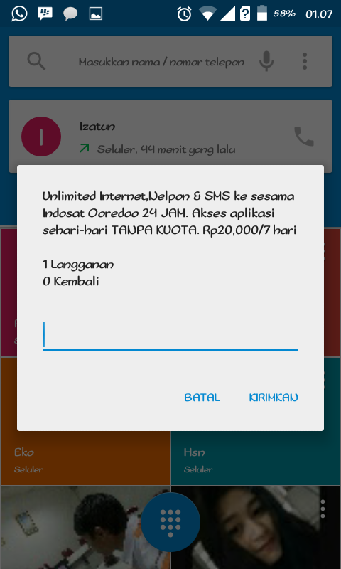 Kebohongan Paket Perdana IM3