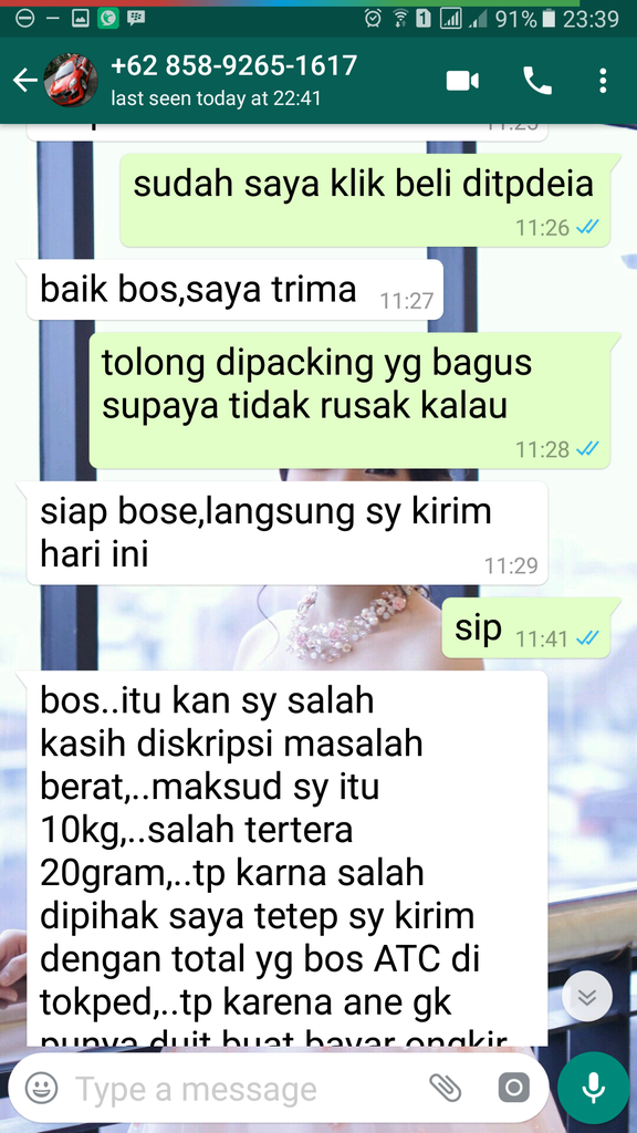 Tokopedia memihak dan melindungi penjual yang menipu