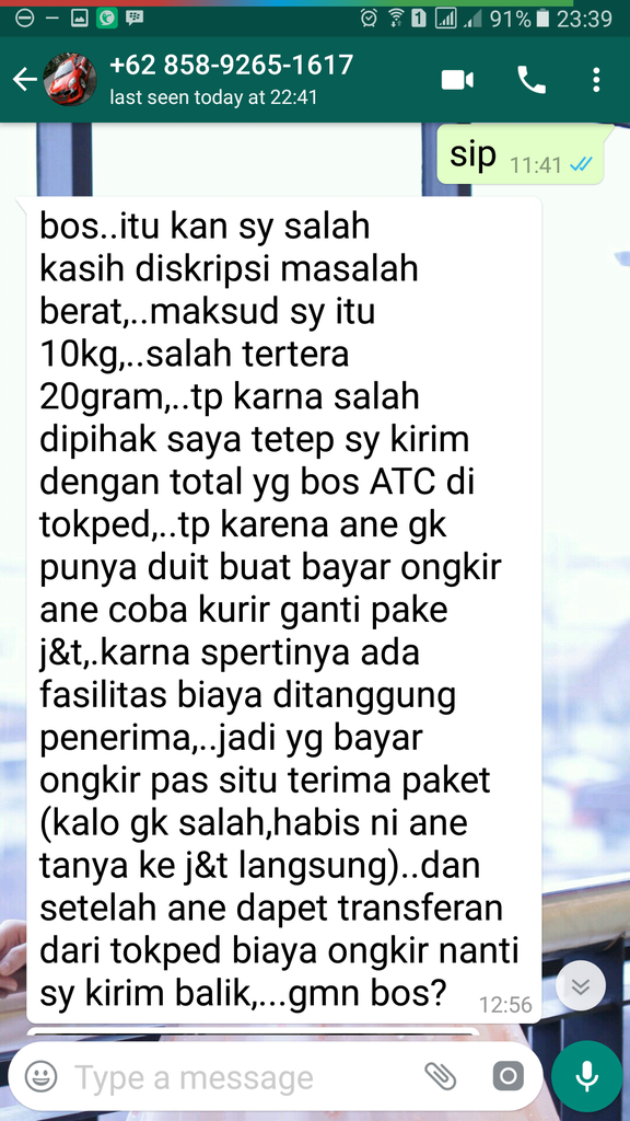 Tokopedia memihak dan melindungi penjual yang menipu