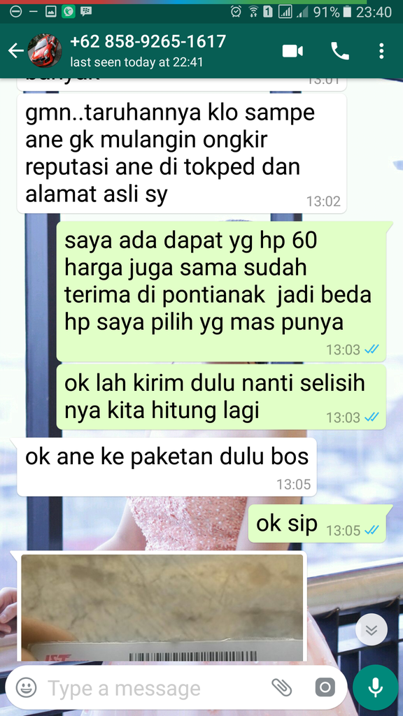 Tokopedia memihak dan melindungi penjual yang menipu