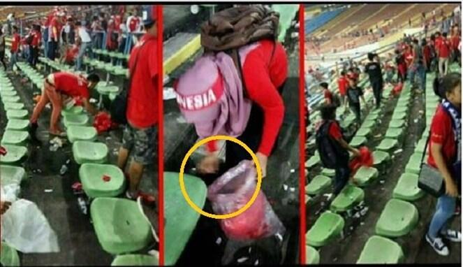 4 Kelakuan Terpuji Supporter Indonesia di SEA Games yang Bikin Bangga Bumi Pertiwi