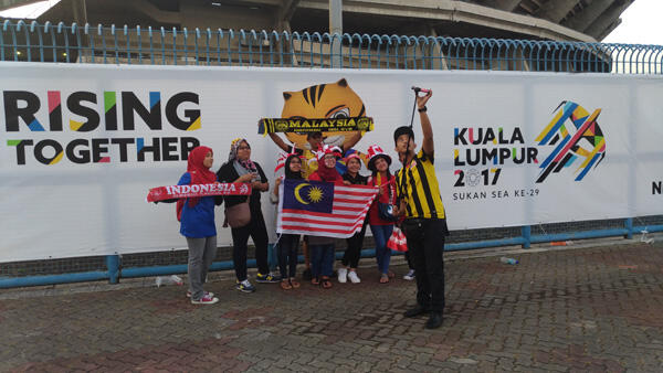 &#91;FIELD REPORT&#93; Semifinal SEA Games 2017, Malaysia vs Indonesia