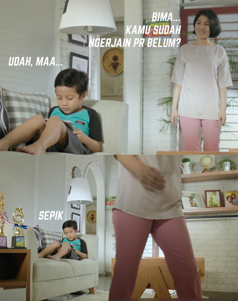 Meme Ibu, Anak dan Gadgetnya (Ada Hikmahnya Gan!)