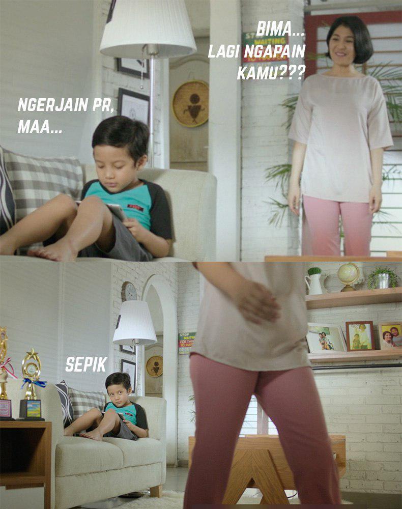 Meme Ibu, Anak dan Gadgetnya (Ada Hikmahnya Gan!)