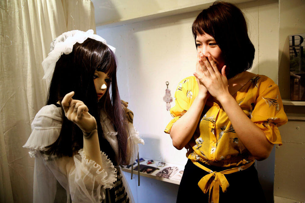 Ada Lulu Hashimoto Model Boneka Hidup di Tokyo