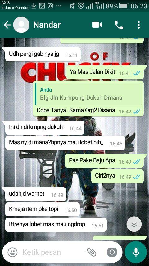 Dicari Orang Yg Bernama Nandar .. Membawa Kabur Alat Pangkas Rambut 3 JT