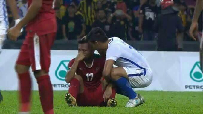 Momen Saat Timnas U23 Indonesia dikalahkan Malaysia: Penuh Empati dan Pesan Damai