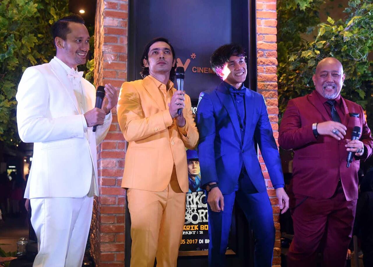 Foto SUasana Gala Premier film Warkop DKI Reborn Jangkrik Boss Part 2