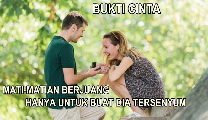 Beberapa Meme 'Bukti Cinta' Ini Bisa Bikin Ngakak Sekaligus Baper