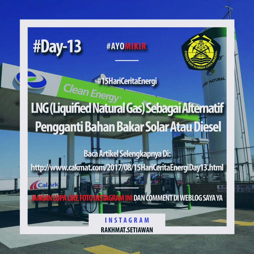 LNG Sebagai Alternatif Pengganti Bahan Bakar Solar Atau Diesel