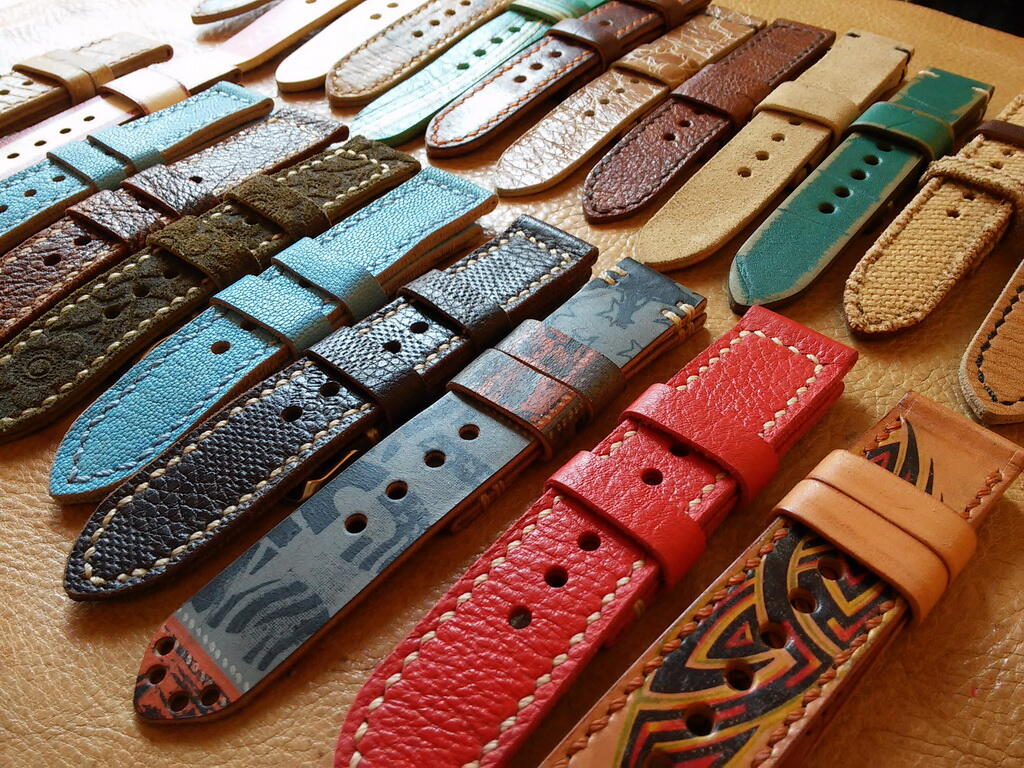 (edisi Idul Adha/ngabisin stok lama) Leather Strap Vintage size 18/20/22/24mm.