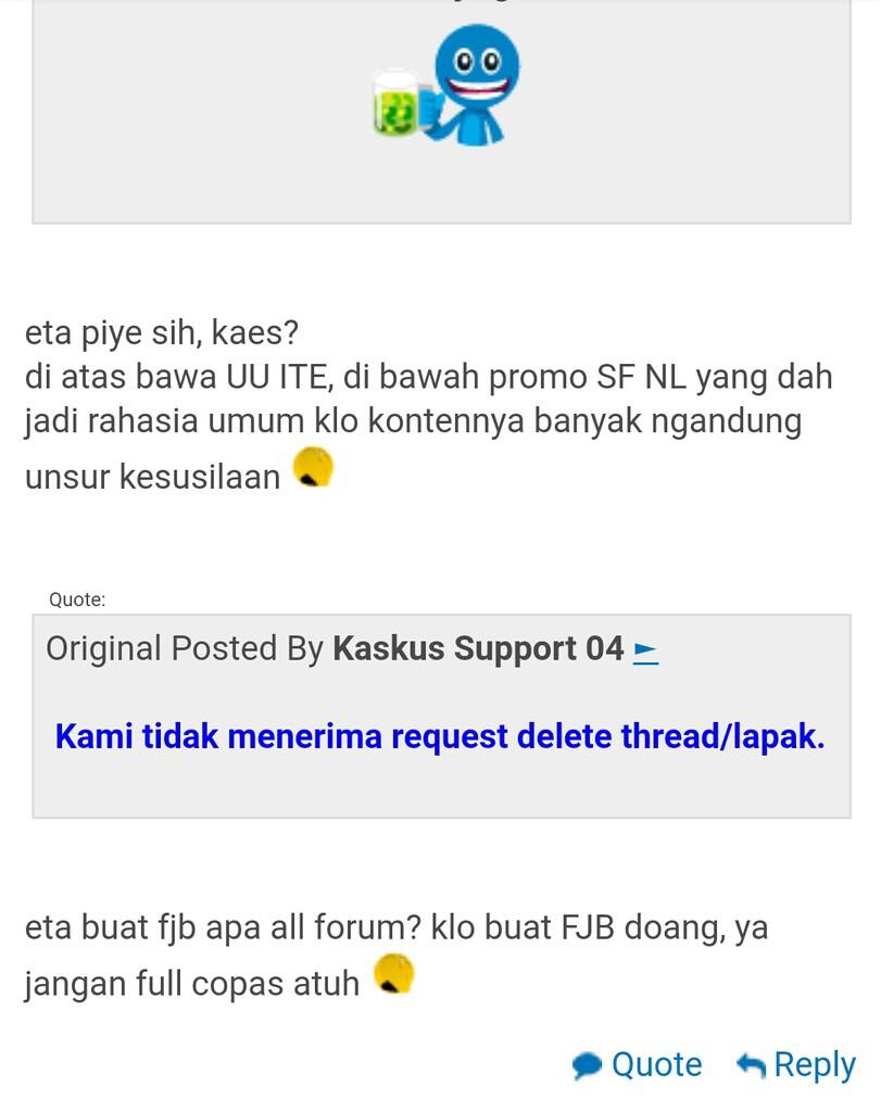 Kenapa Manajemen Kaskus hired Kaskus Support yang Goblok?!