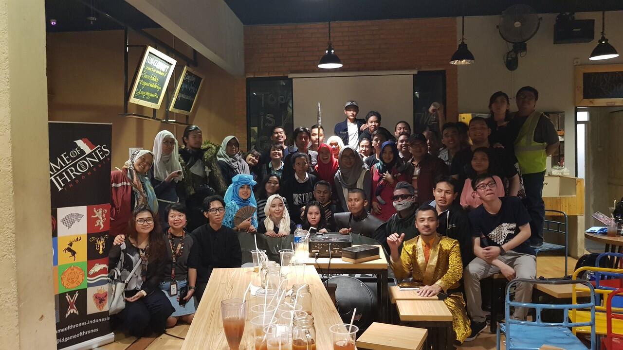 Kemeriahan Nobar Season Finale 'Game of Thrones' di Tebet