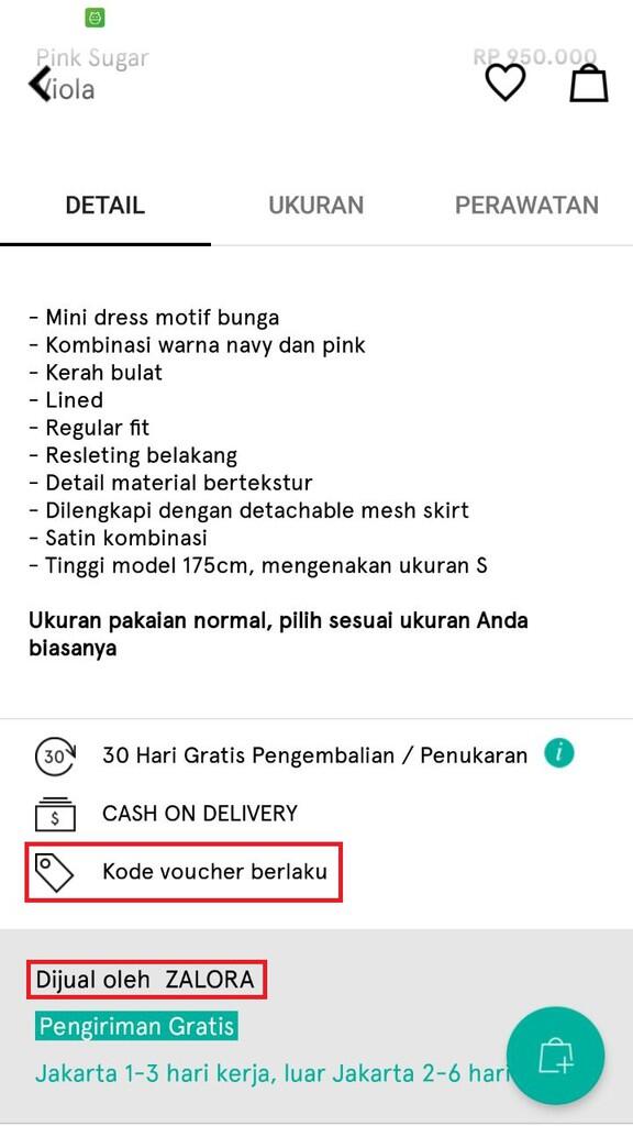 Kode Voucher ZALORA 15% Off - Bisa Dipakai Berkali-kali