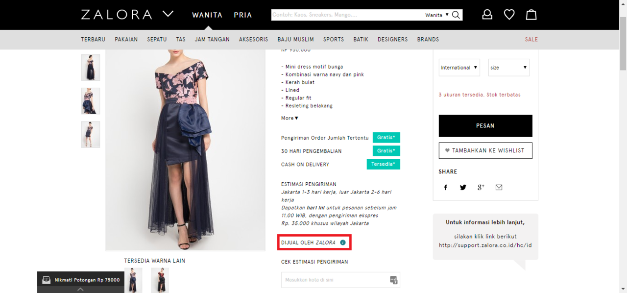 Kode Voucher ZALORA 15% Off - Bisa Dipakai Berkali-kali