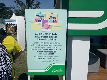 Intip Keseruan yang Dihadirkan GRAB di MARKAS 2017 Yuk Gan!